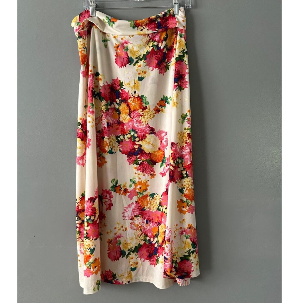 Bold & Beautiful 2XL Skirt Boho Chic Maxi Flowy Lightweight Cottagecore Y2K VTG